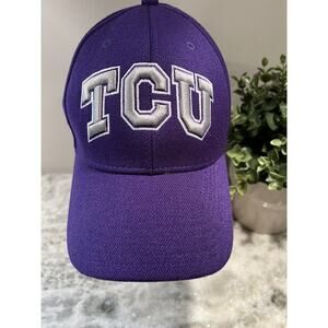 TCU FROGS Hat Cap Legacy S/M Purple Excellent